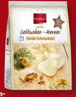 Lidl Favorina Gefüllte Lebkuchen-Herzen Angebot