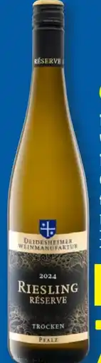 Lidl Winzerverein Deidesheim Riesling Réserve Angebot