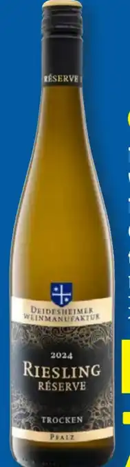Lidl Winzerverein Deidesheim Riesling Réserve Angebot