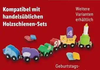 Lidl Lupilu Geburtstags-Eisenbahn-Set Angebot