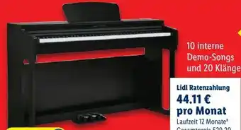 Lidl Classic Cantabile Digitalpiano DP 220 Angebot