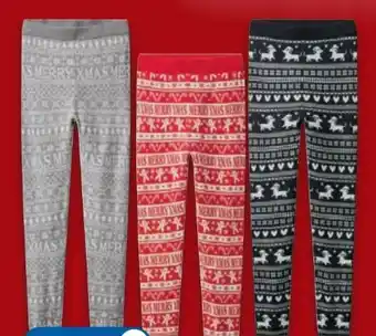 Lidl Esmara Damen Weihnachts-Leggings Angebot
