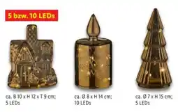 Lidl Livarno Home LED-Glasdekoration Angebot