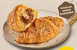 PENNY Bäckerkrönung Das süße Nuss-Nugatcreme Croissant Angebot