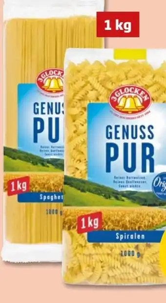 PENNY 3 Glocken Genuss Pur Teigwaren Angebot