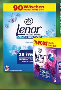 PENNY Lenor Waschmittel Pods Aprilfrisch Angebot