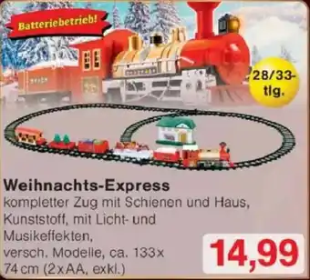 Jawoll Weihnachts-Express Angebot