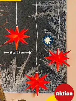 PENNY LED-Sternen-Lichterkette Angebot