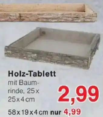 Jawoll Holz-Tablett Angebot