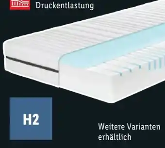 Lidl 7-Zonen-Kaltschaummatratze Comfort Angebot