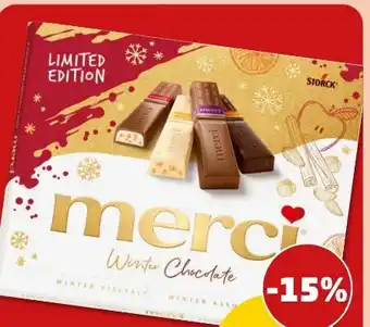 PENNY Storck Merci Winter Chocolate Angebot