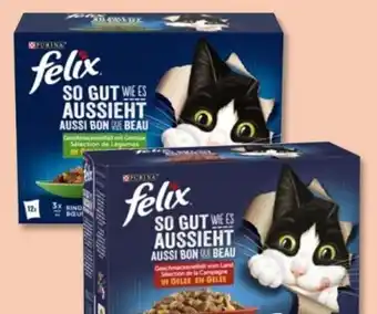 PENNY Purina Felix So gut wie es aussieht in Gelee Angebot