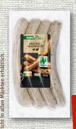 nahkauf Rewe Bio Geflügel Rostbratwurst Angebot