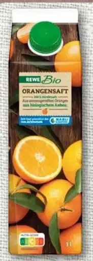 nahkauf Rewe Bio Bio-Orangensaft Angebot