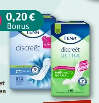 nahkauf Tena Discreet Einlagen Angebot