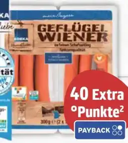 E-Center Edeka Heimatliebe Geflügelwiener Angebot
