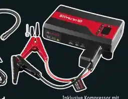 Lidl Ultimate Speed Autostarthilfe mit Kompressor und Powerbank UPK 10 H5 Angebot