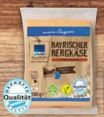 E-Center Edeka Heimatliebe Bayrischer Bergkäse Angebot