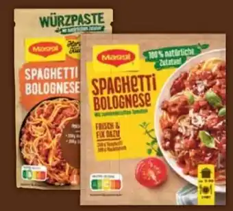 E-Center Maggi Fix Spaghetti Bolognese Angebot