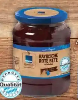 E-Center Edeka Heimatliebe Bayrische Rote Bete Angebot