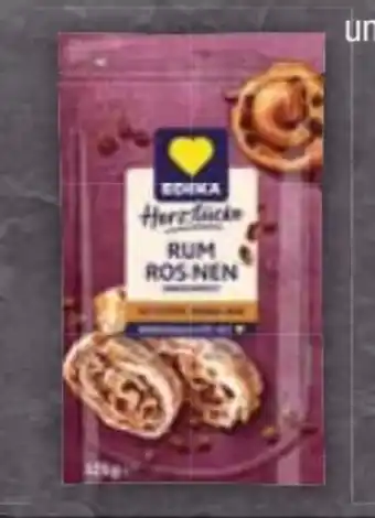 E-Center Edeka Herzstücke Rum-Rosinen Angebot