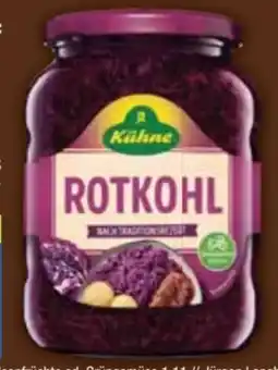 E-Center Kühne Rotkohl Angebot