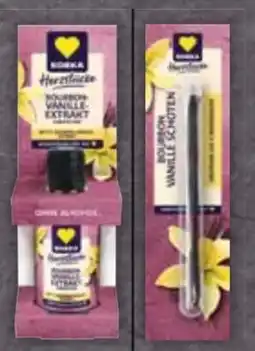 E-Center Edeka Herzstücke Bourbon-Vanilleschoten Angebot