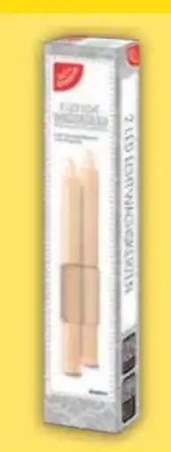 E-Center Gut & Günstig 2 LED Echtwachskerzen Angebot