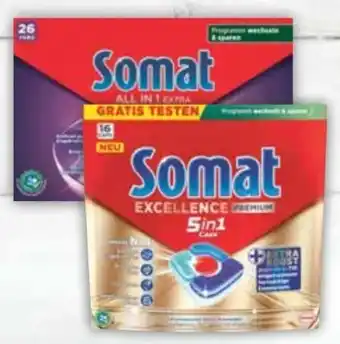E-Center Somat Spülmaschinen­caps 5 in 1 Angebot