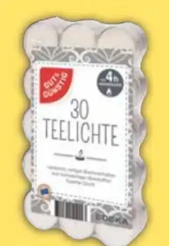 E-Center Gut & Günstig Teelichte Angebot