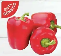 E-Center Gut & Günstig Paprika Rot Angebot