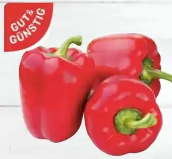 E-Center Gut & Günstig Paprika Rot Angebot