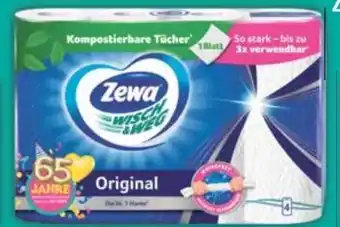 E-Center Zewa Wisch & Weg Küchentücher Original Angebot