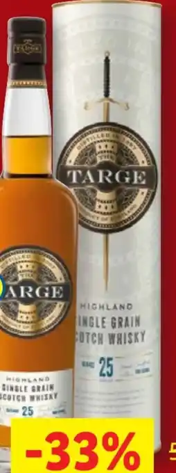 Lidl The Targe Highland Single Grain Scotch Whisky 25 Jahre Angebot