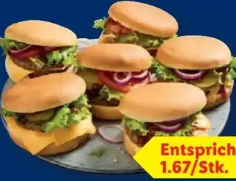 Lidl Double Cheeseburger Angebot
