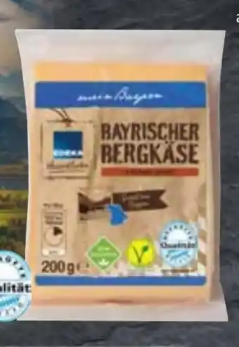 Edeka Edeka Heimatliebe Bayrischer Bergkäse Angebot