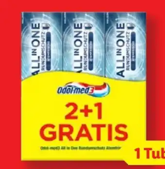 Lidl Odol-Med 3 Senses Zahncreme Angebot