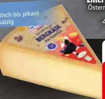 Edeka Erlebnis Sennerei Zillertal Bergkäse Angebot