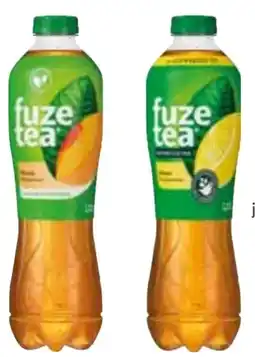 Edeka Fuze Tea Eistee Schwarzer Tee Pfirsich Angebot