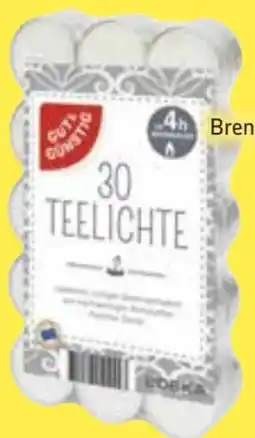 Edeka Gut & Günstig Teelichte Angebot