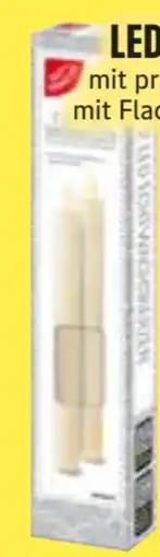 Edeka Gut & Günstig 2 LED Echtwachskerzen Angebot