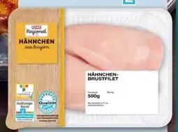 REWE Center Rewe Regional Hähnchen-Brustfilet Angebot