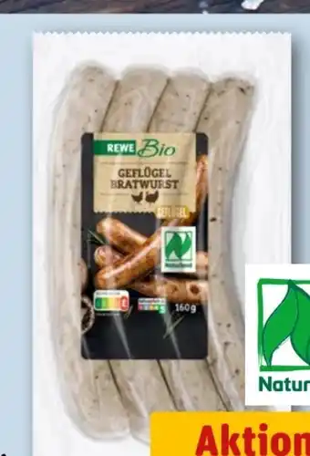 REWE Center Rewe Bio Geflügel Rostbratwurst Angebot