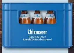 REWE Center Chiemgauer Brauhaus Rosenheimer Chiemseer Hell Angebot