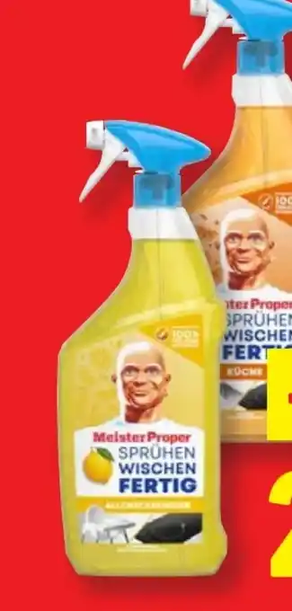 Lidl Meister Proper Reinigungsspray Angebot