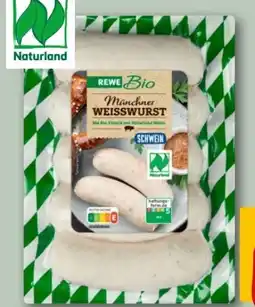 REWE Center Rewe Bio Münchner Weisswurst Angebot