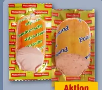 REWE Center Meisterklasse Pommersche Leberwurst Angebot