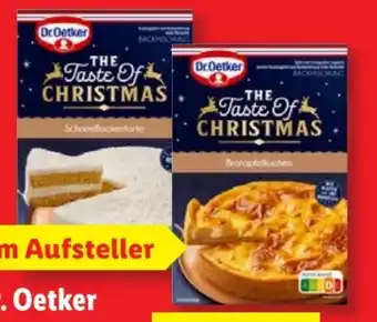 Lidl Dr. Oetker Taste of Christmas Angebot