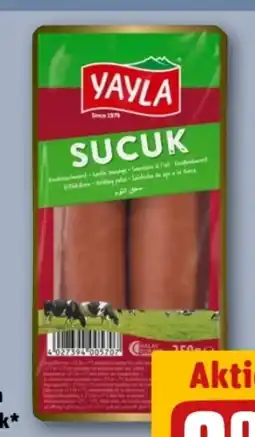 REWE Center Yayla Sucuk Angebot