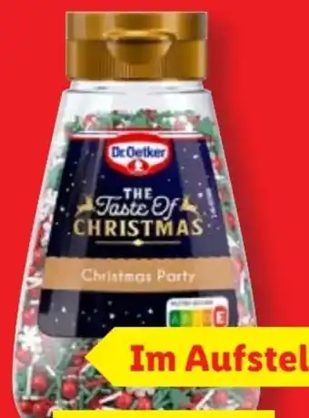 Lidl Dr. Oetker Streu Dekor Christmas Party Angebot